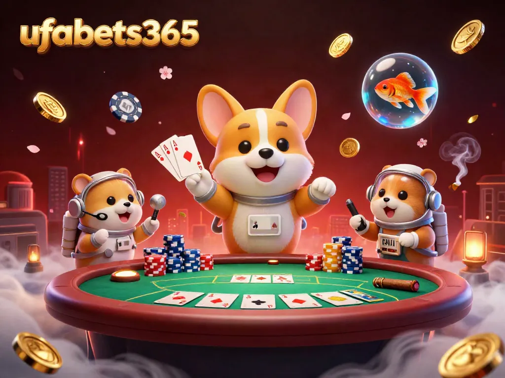Experience exhilarating gameplay with ufabets365 in a vibrant space casino featuring unique characters and dynamic elements.