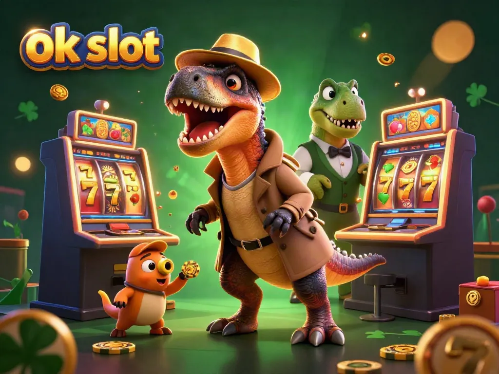 เล่นสล็อตและใช้กลยุทธ์จาก ok slot ร่วมกับสายพันธุ์ไดโนเสาร์ในคาสิโน