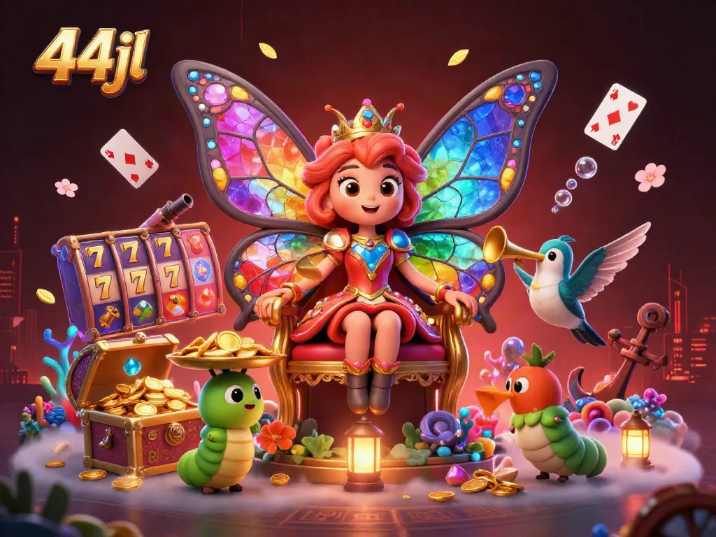 Play engaging slots at 44jl casino with vibrant visuals and interactive gaming themes.