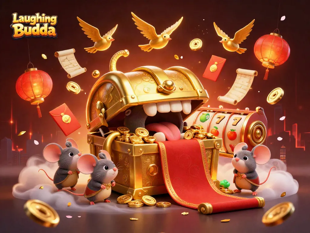 การเล่นเกมคาสิโนและการชนะด้วย Laughing Buddha สัญลักษณ์แห่งความโชคดี
