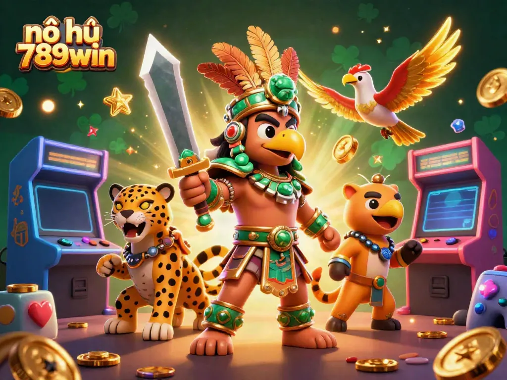 Experience thrilling gameplay with nổ hũ 789win featuring vibrant characters and immersive casino elements.