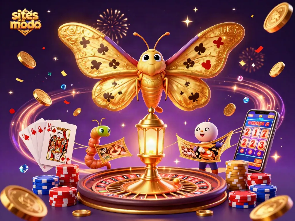 Engage in gaming excitement with these sites like modo, featuring vibrant casino themes and captivating elements.
