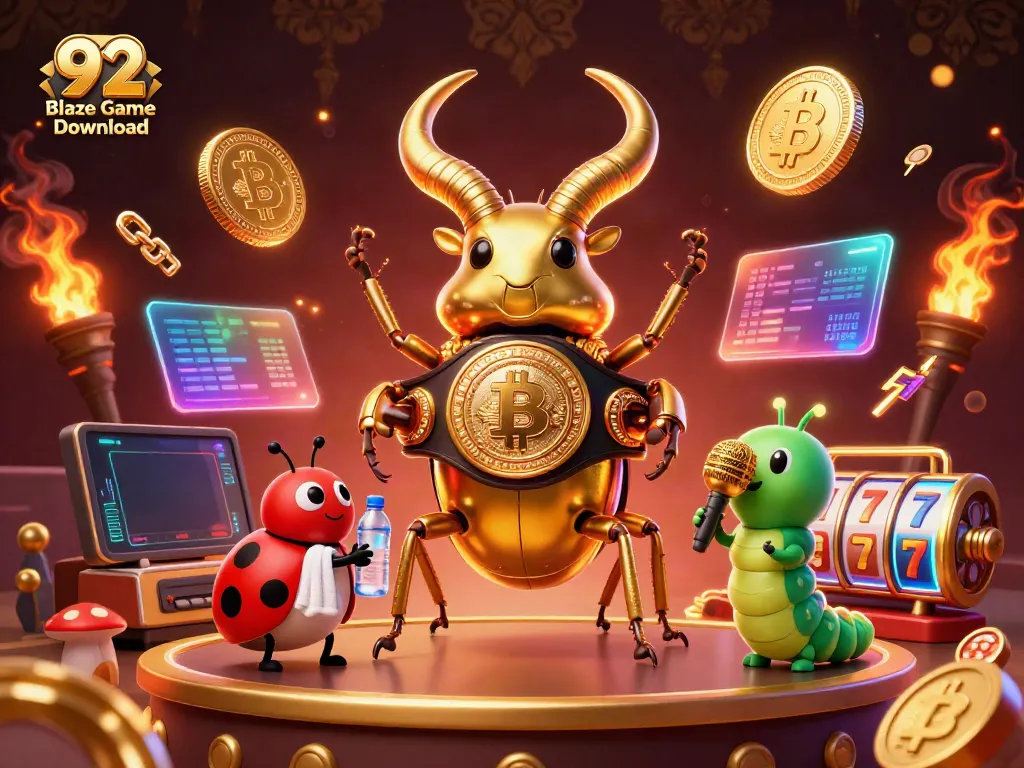 Join the excitement with 92 Blaze Game Download, featuring a vibrant casino battle scene.