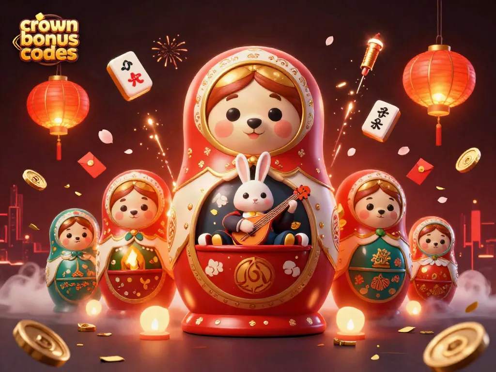 Engage with crown coins bonus codes and discover exciting casino-themed 3D illustration showcasing vibrant characters.