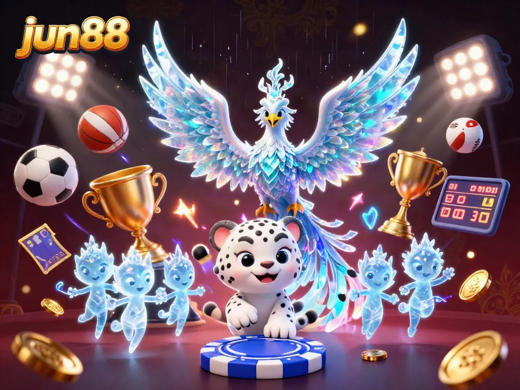 Chơi game tại jun88 với không gian đầy màu sắc và năng lượng, trải nghiệm trò chơi sáng tạo.