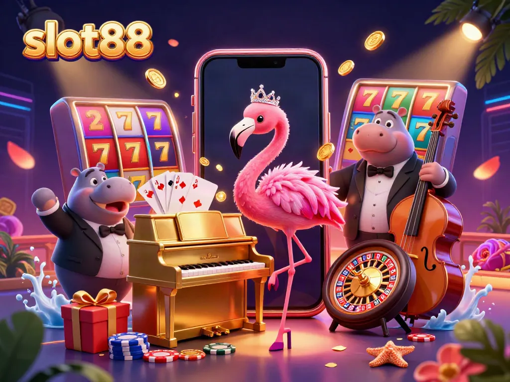 Slot88 hadir dengan ilusi kasino 3D ceria, menghidupkan momen bermain yang menyenangkan.