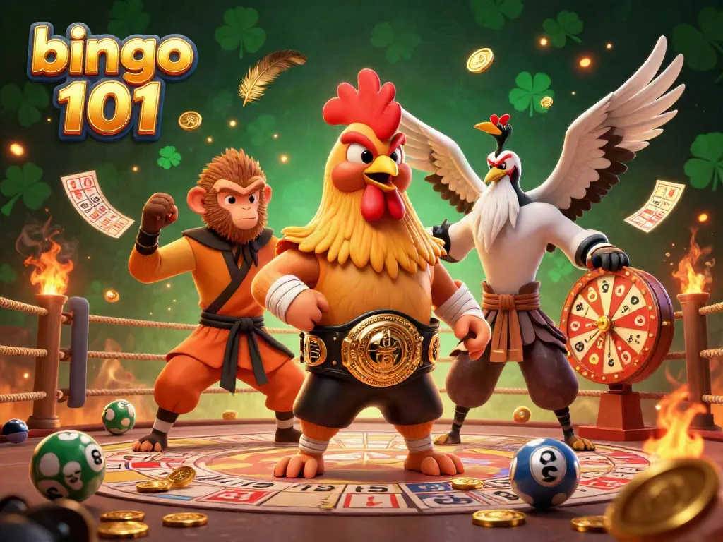 Memenangkan permainan bingo 101 secara menyenangkan dengan kartu bingo dan bola bernomor.